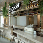 Nordic commercial kitchen in Caesarstone 5134 Urban Safari 2193