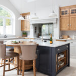 Transitional L-shape kitchen