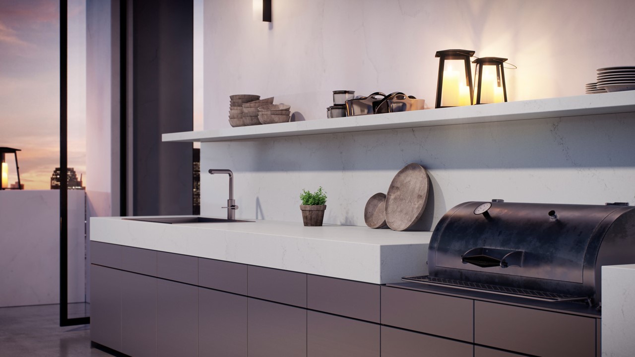 Outdoor Quartz Countertop Caesarstone