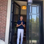 Brian Gluckstein tours the Princess Margaret Foundation Lottery Home Sponsored by Caesarstone