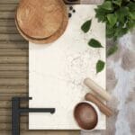 Solenna quartz bathroom countertop