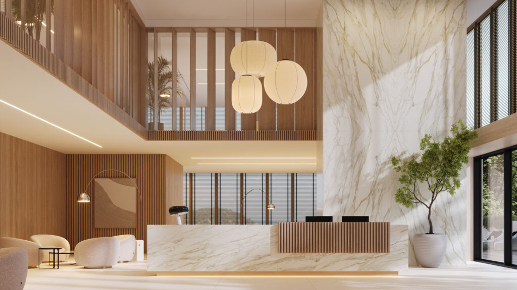 Porcelain Surface 506 Mirabel and 504 Lumena