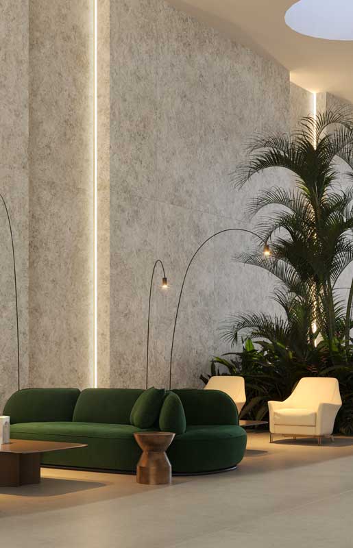 Lioli Porcelain 542 Mosstone_544 Auralux Cladding surfaces